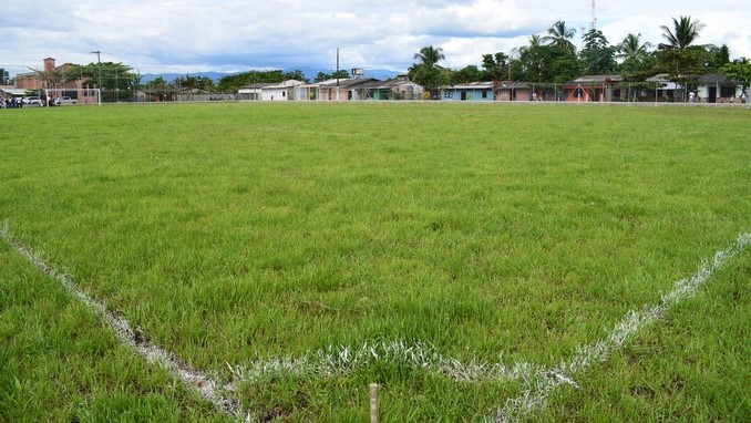 Cuadrado y Murillo inaugurarán cancha de fútbol en Urabá 1 Cancha Nueva Colonia Uraba Copiar