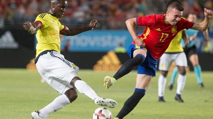 ESPAÑA VS COLOMBIA