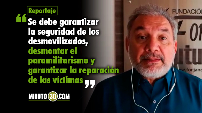 Gerardo Vega - Director Fundación Forjando Futuros. Foto/Captura de pantalla