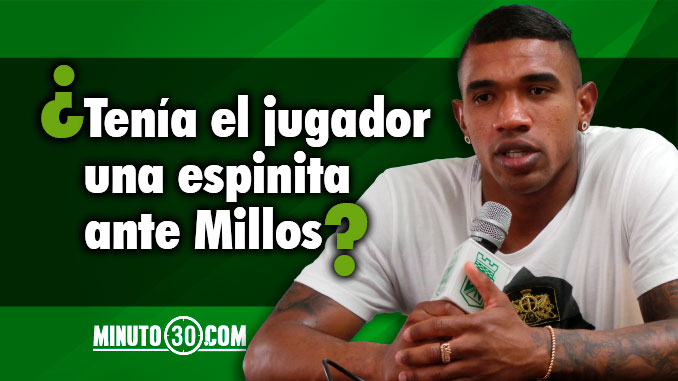 Elkin Blanco resalta el buen sabor que le dejó actuación ante Millonarios 1 Elkin Blanco