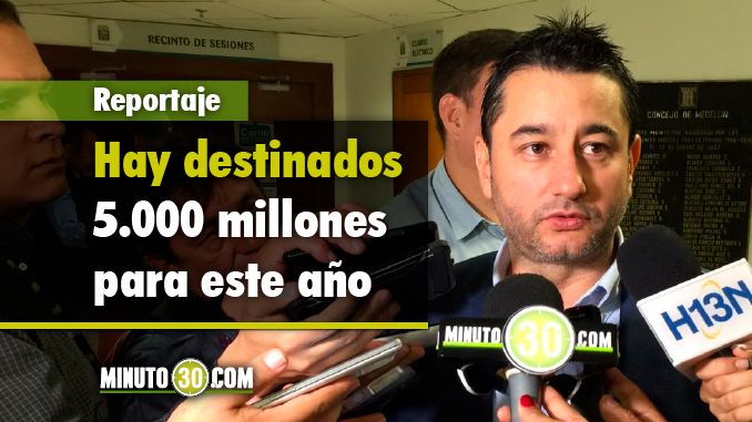 Orlando Uribe - Secretario de Hacienda Medellín. Foto/Minuto30