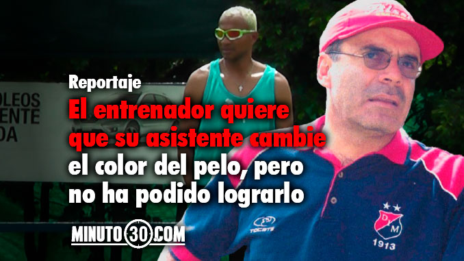 Peláez le da un toque de humor a su llegada al Medellín 1 Pelaez sobre Belmer