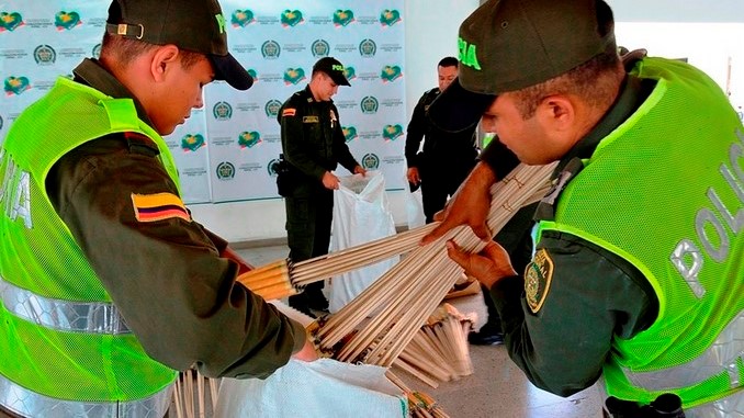 Policía incautó pólvora en dos municipios de Antioquia