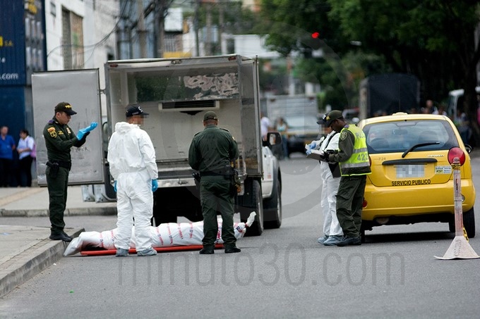 FOTOS: Presunto fletero fue dado de baja en la calle 30A 15 Presunto fletero muere 15