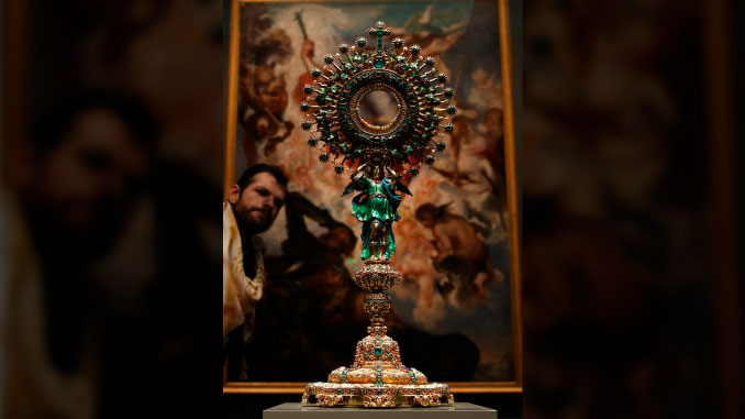 “La lechuga”, tesoro barroco colombiano, se expone por primera vez en Lisboa