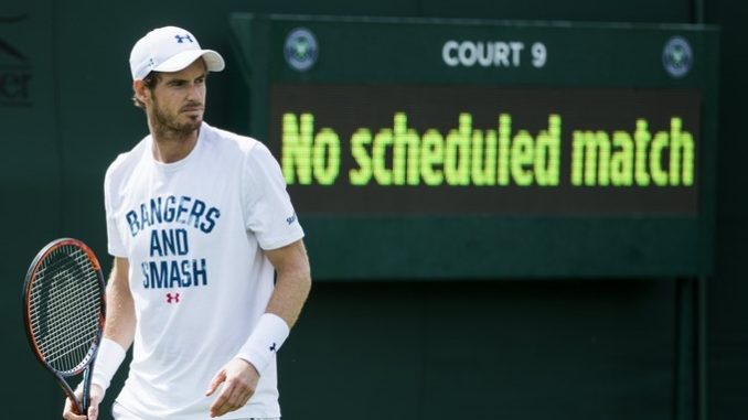 ENTRENAMIENTO DE ANDY MURRAY