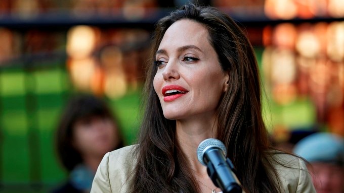 La actriz estadounidense Angelina Jolie, enviada especial de la Agencia de Naciones Unidas para los Refugiados (ACNUR). EFE