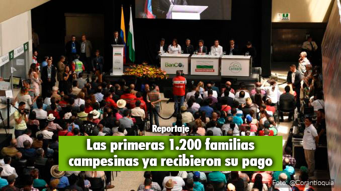 Campesinos del programa BanCo2 recibieron su primer pago por proteger el medio ambiente