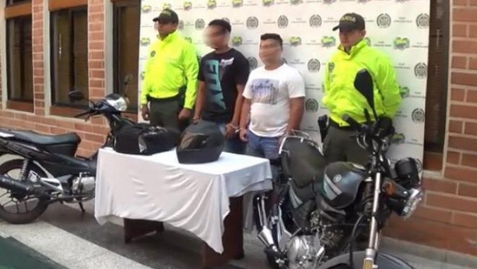 FOTOS: Policía logró capturar a 56 personas en los últimos días en Medellín 4 capturados hurto 2