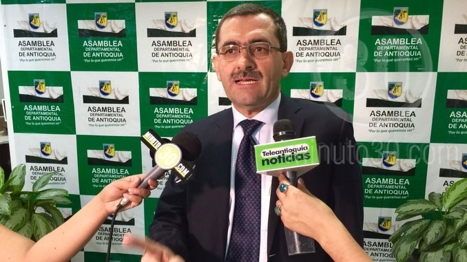 Juan Esteban Villegas, diputado de la Asamblea de Antioquia