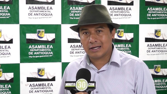Saúl Úsuga, diputado de la Asamblea de Antioquia