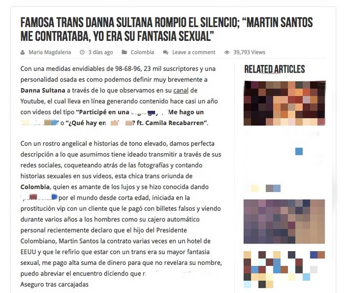 Captura tomada de Efectonoticias.com