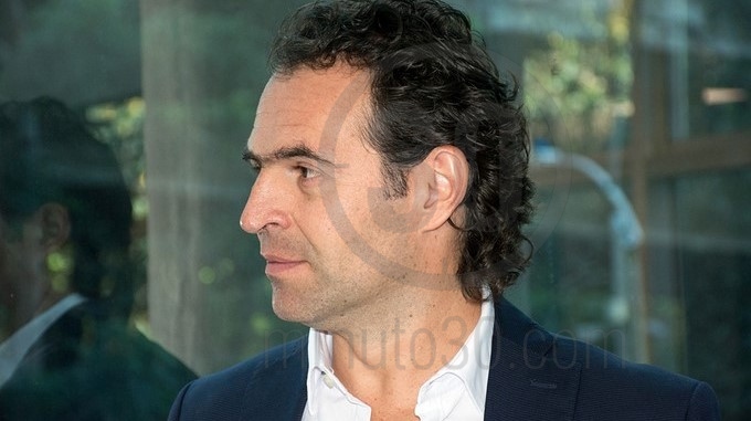 El alcalde de Medellín, Federico Gutiérrez