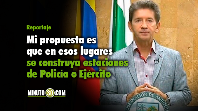 Luis Pérez Gutiérrez Gobernador de Antioquia. Foto/Archivo