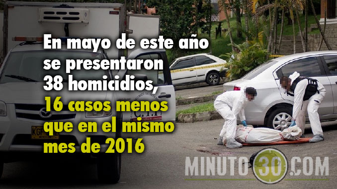 En mayo los homicidios en Medellín se redujeron en un 30% 3 Homicidios reducción Medellín