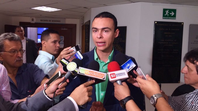 El secretario de Movilidad de Medellín, Humberto Iglesias Gómez