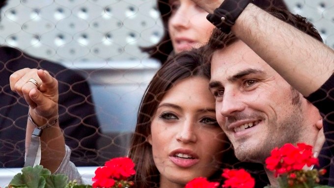El futbolista Íker Casillas y la periodista Sara Carbonero. EFE/Archivo