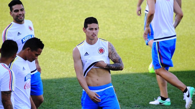 Pekerman: "Para Colombia siempre será bueno que James tenga continuidad" 2 james y falcao seleccion colombia