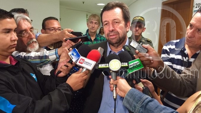 Jesús Aníbal Echeverri, presidente del Concejo de Medellín