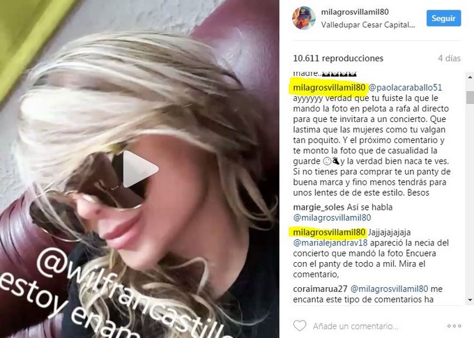 Milagros Villamil / Tomado de Instagram: @milagrosvillamil80