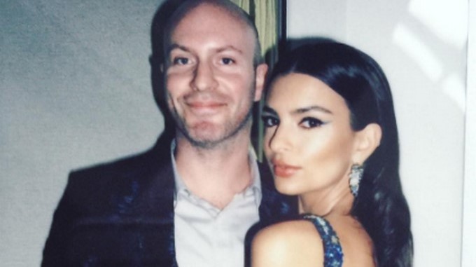 Jeff Magid y Emily Ratajkowski/ Tomada de Instagram: @magidnation