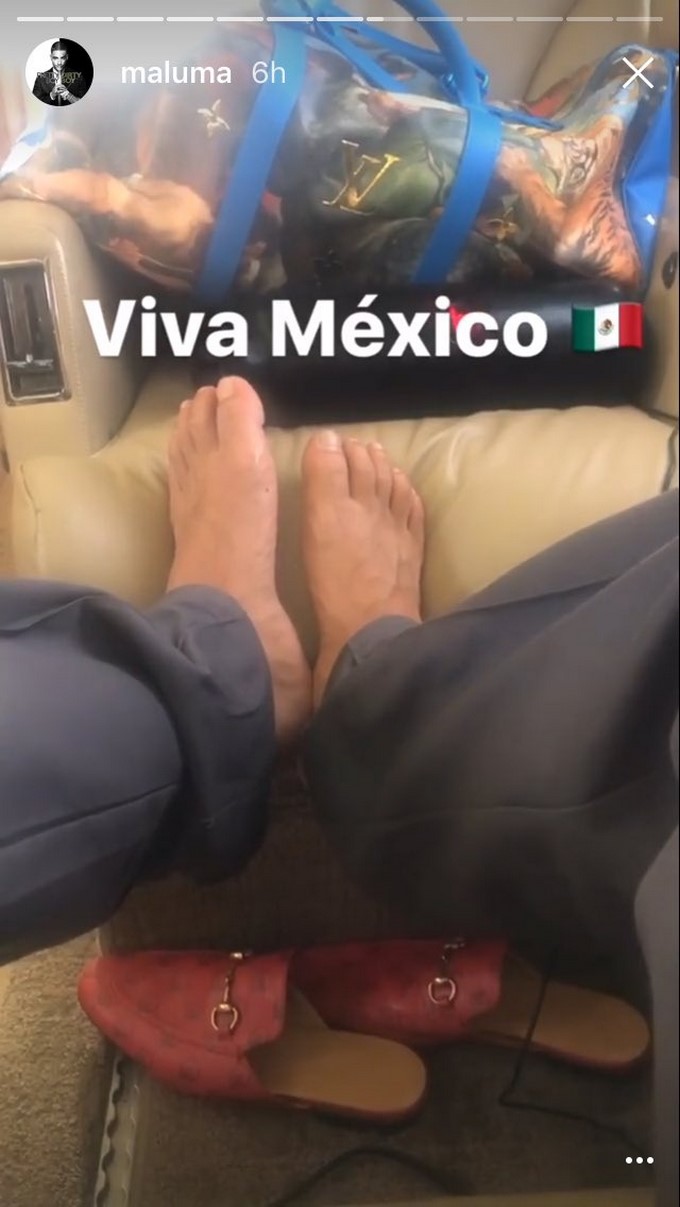 Captura tomada de Instagram: @maluma