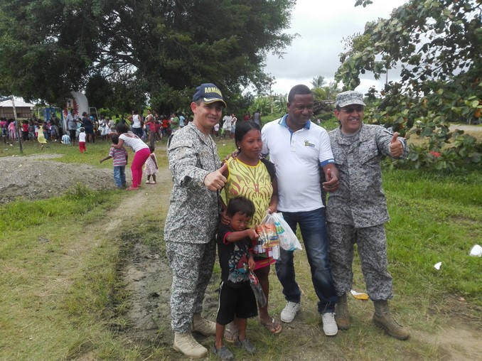 María Paz sorprendió con su nacimiento en medio de jornada de apoyo en el Chocó
