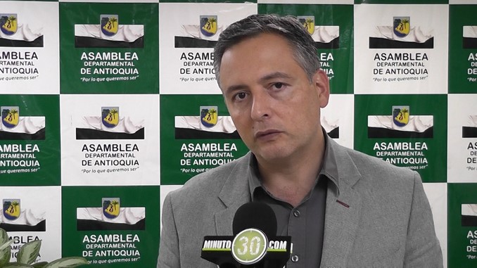 Norman Correa Betancur, diputado de la Asamblea de Antioquia