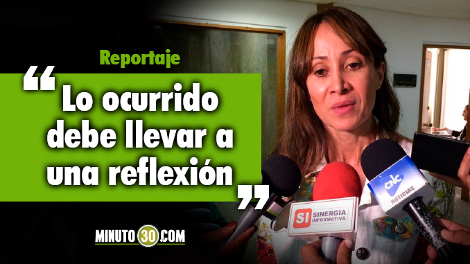Coherencia con las normas y declaraciones de los ministerios pide diputada tras tragedia en Guatapé