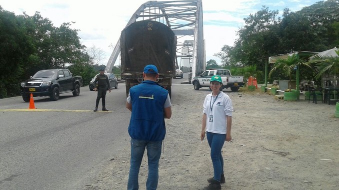 Siete metros cúbicos de madera fueron incautados en vía del Meta