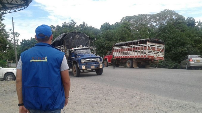 Siete metros cúbicos de madera fueron incautados en vía del Meta
