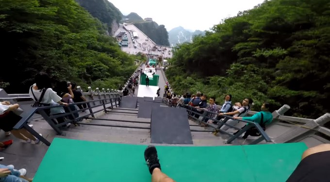 Carrera Parkour/ Tomada de Youtube: Calen Chan