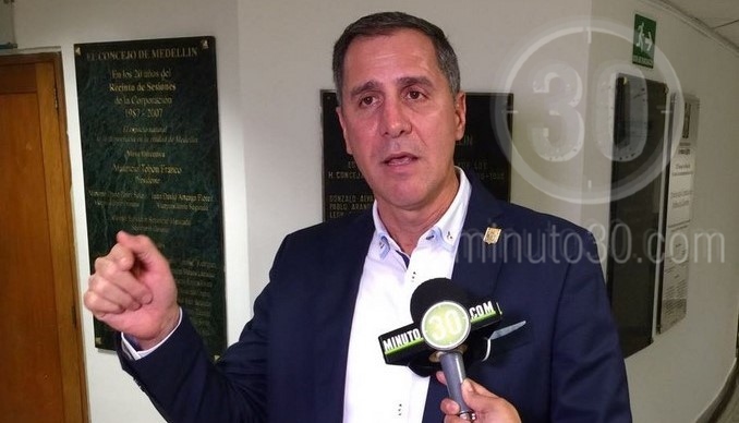 Ricardo León Yepes, concejal de Medellín