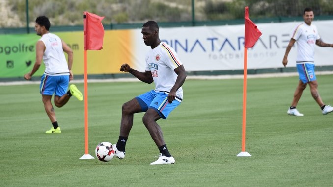 VIDEO Y FOTOS: La Tricolor se prepara para el partido número 64 de la era Pékerman 8 seleccion colombia cristian zapata