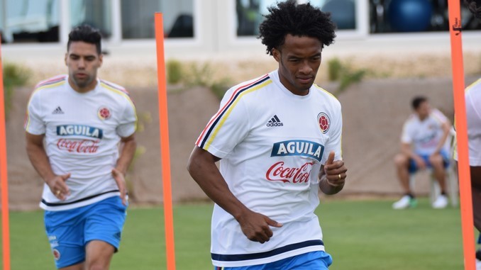 VIDEO Y FOTOS: La Tricolor se prepara para el partido número 64 de la era Pékerman 10 seleccion colombia cuadrado falcao