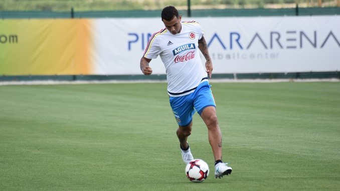 VIDEO Y FOTOS: La Tricolor se prepara para el partido número 64 de la era Pékerman 12 seleccion colombia edwin cardona1