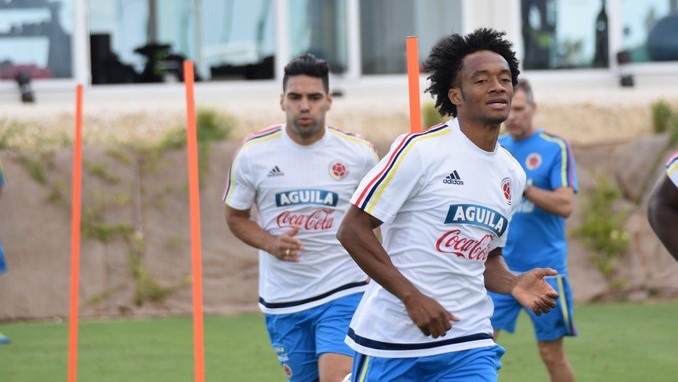 VIDEO Y FOTOS: La Tricolor se prepara para el partido número 64 de la era Pékerman 13 seleccion colombia falcao cuadrado