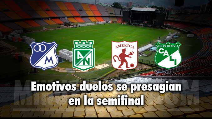 Así pintan las llamativas llaves de semifinal de la Liga Águila 3 semifinal Liga
