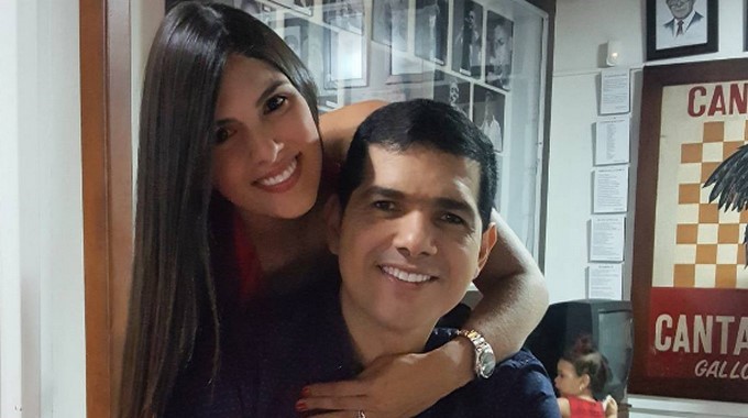 Tata Becerra y Peter Manjarrés/ Tomada de Instagram: @tatabecerraq