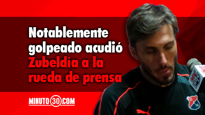 Reacciones de Luis Zubeldía tras la eliminación del Medellín 3 zubeldia