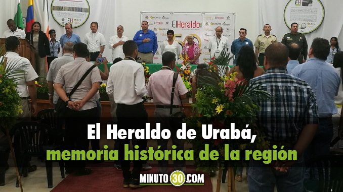 El Heraldo de Urabá celebra 50 años como testigo del desarrollo de la Región