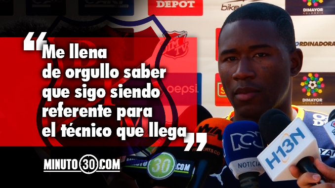 Mosquera, feliz de aportarle su experiencia al Medellín 1