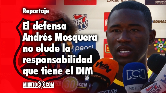 Medellín inicia la Liga Águila II "con la obligación de ser campeón" 1 Andres Mosquera obligacion ser campeon