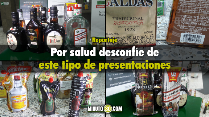 En Feria de Flores y todos los días sepa cómo identificar el licor adulterado