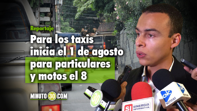 Humberto Iglesias Secretario de Movilidad Medellín. Foto/Minuto30