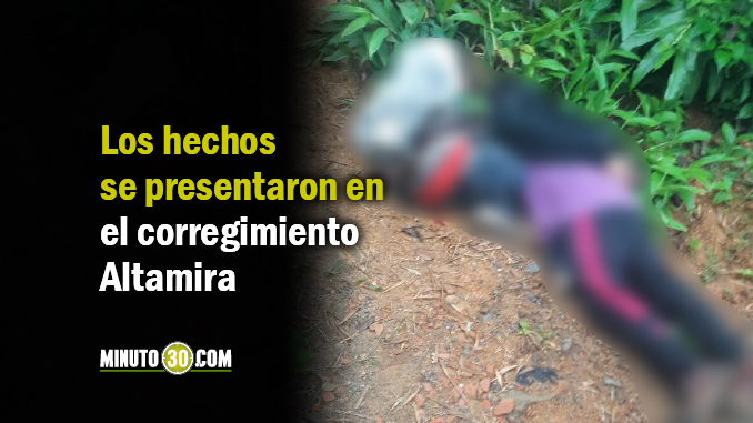 Doble homicidio en Betulia