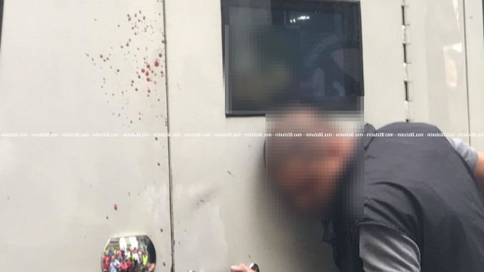 VIDEO y FOTOS: Confusión en el Centro de Medellín por altercado que involucró escoltas de un carro de valores 4 Confusos_Hechos_Brinks_Espacio_publico_2