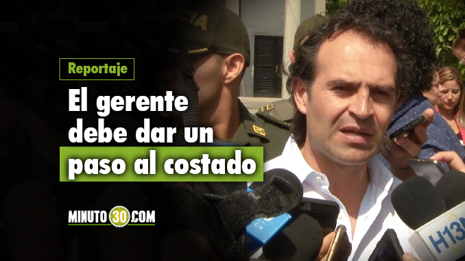 Federico Gutiérrez Alcalde de Medellín. Foto/Minuto30