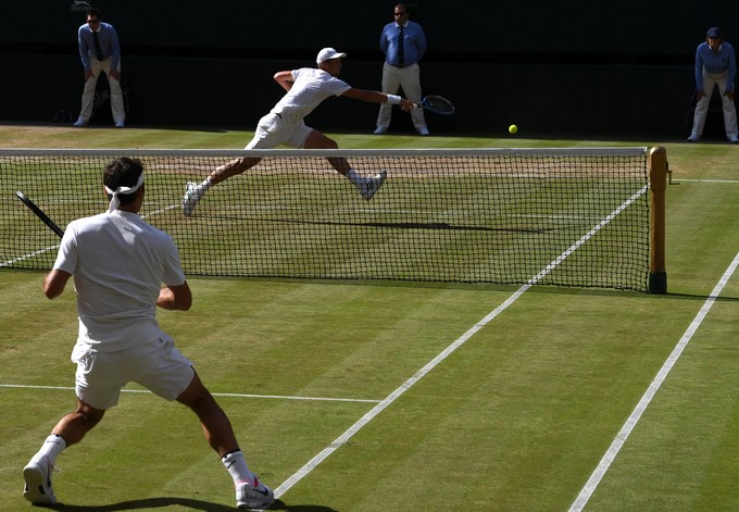 Roger Federer, undécima final en Wimbledon 3 FEDERER WIMBLEDON