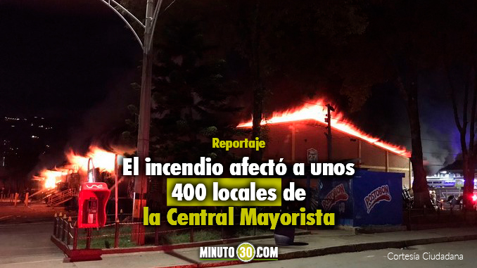 Incendio Central Mayorista